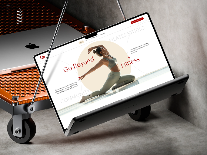 Qfit Fitness Centre — design preview, website under development